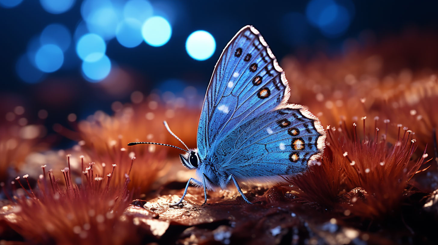 a-blue-butterfly-sitting-on-flowers